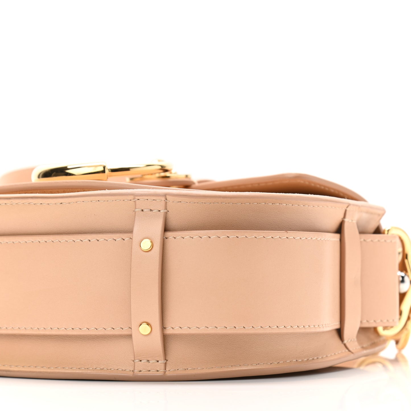 Calfskin Small Tess Bag Biscuit Pink
