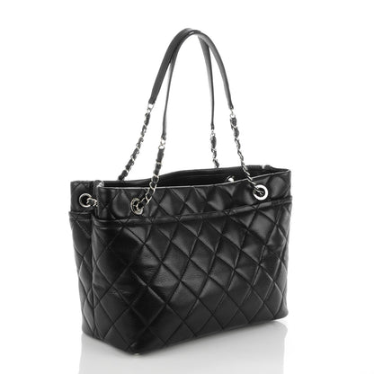 Chanel Caviar Quilted Timeless CC Soft Tote Black 3 of 7