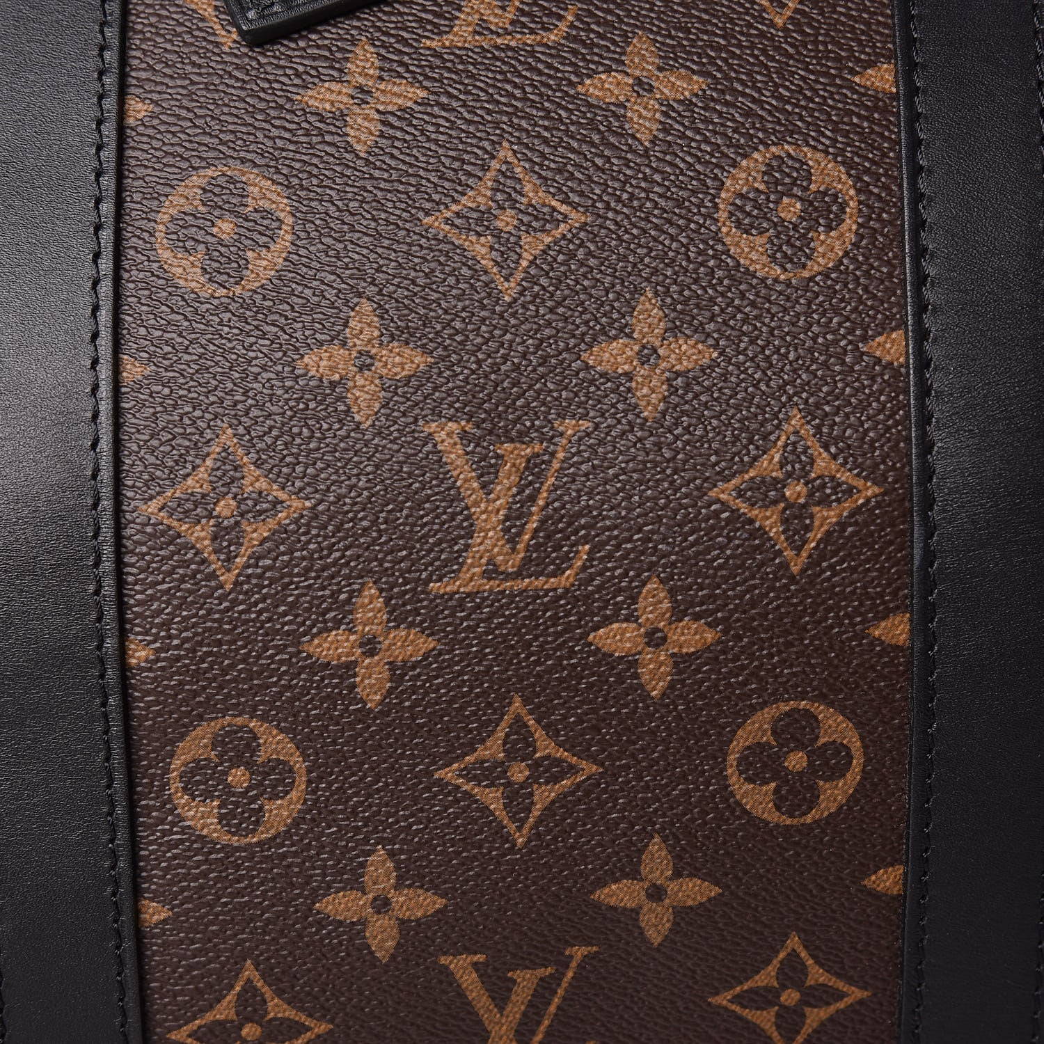 Louis Vuitton Monogram Macassar Keepall Bandouliere 55 8 of 13