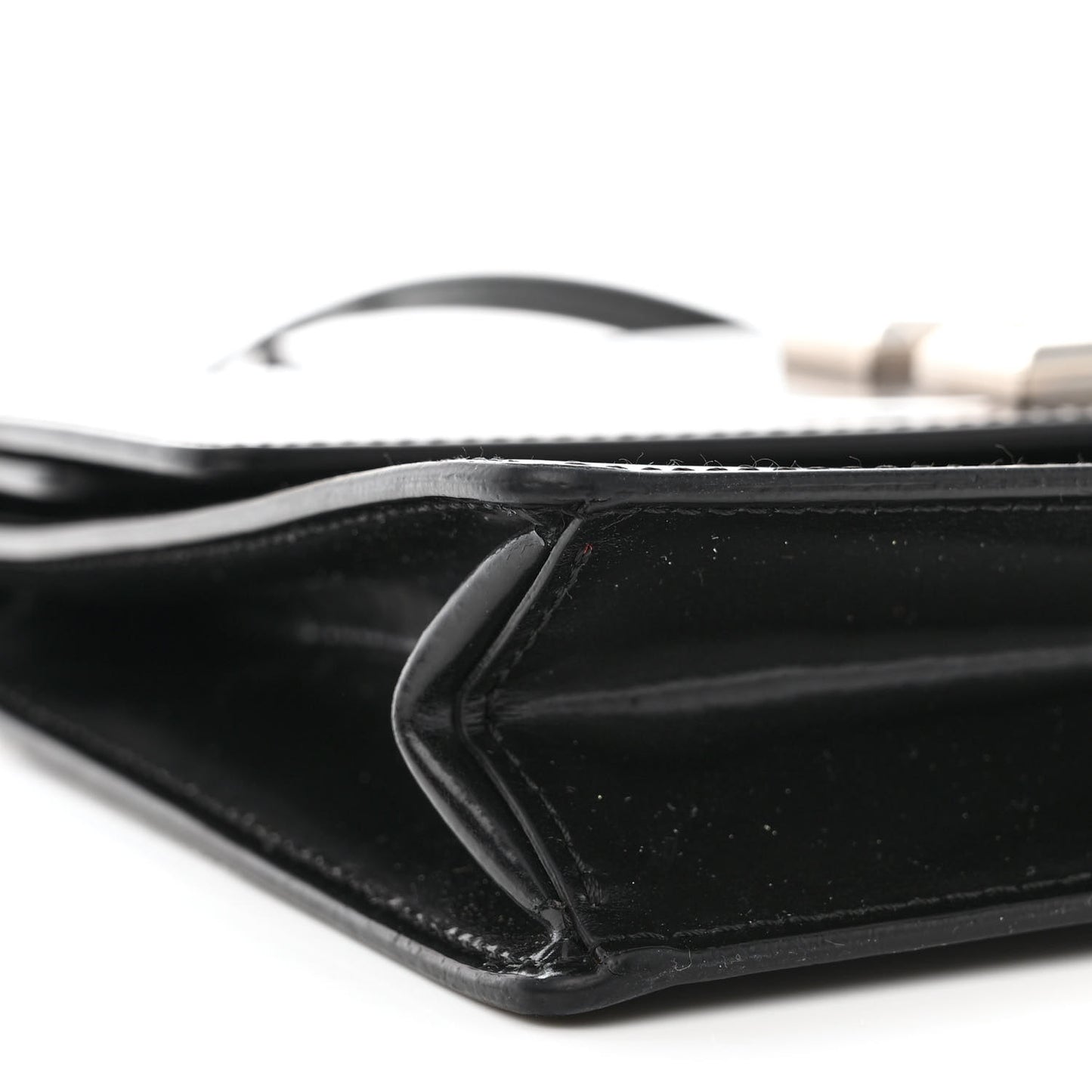 Calfskin Jitney 1.0 Not For Sale Shoulder Bag Black