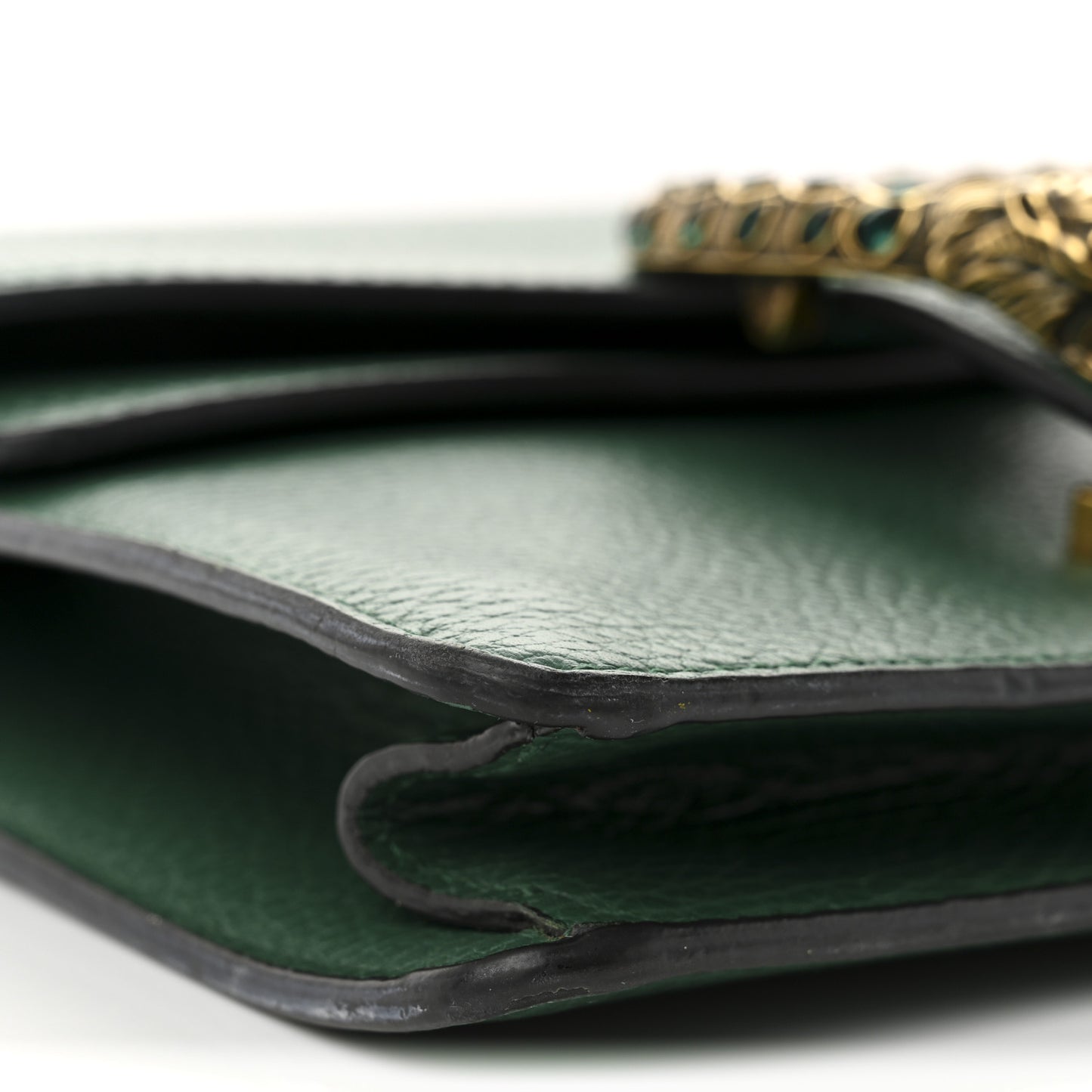 Calfskin Mini Dionysus Shoulder Bag Emerald