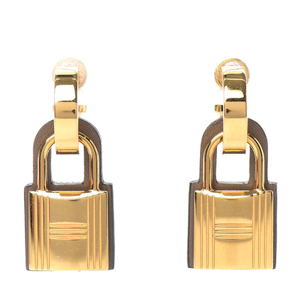 Hermes Swift O'Kelly Earrings Etoupe 1 of 5