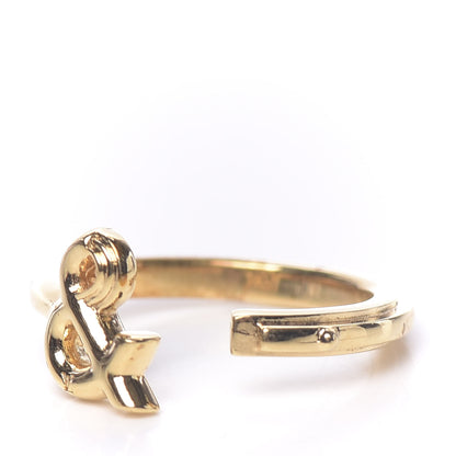 Louis Vuitton LV And Me Ampersand Ring M Gold 3 of 8