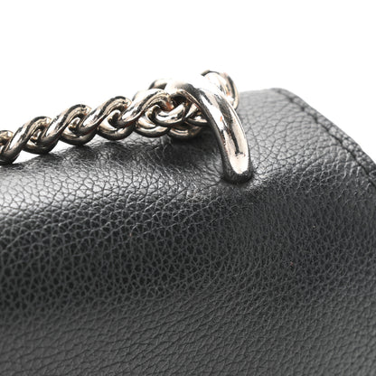 Louis Vuitton Soft Calfskin Mylockme Chain Bag BB Black 15 of 15