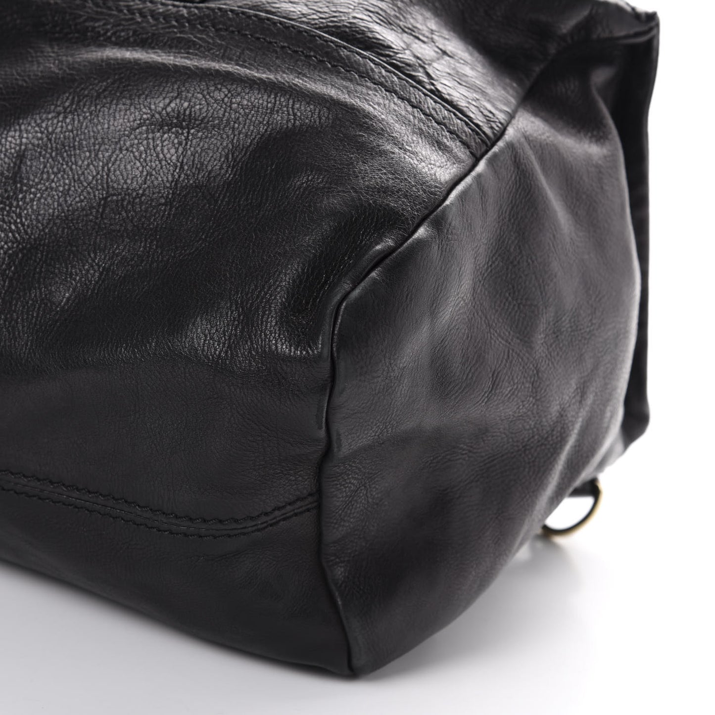 Calfskin Medium Braided Pandora Black