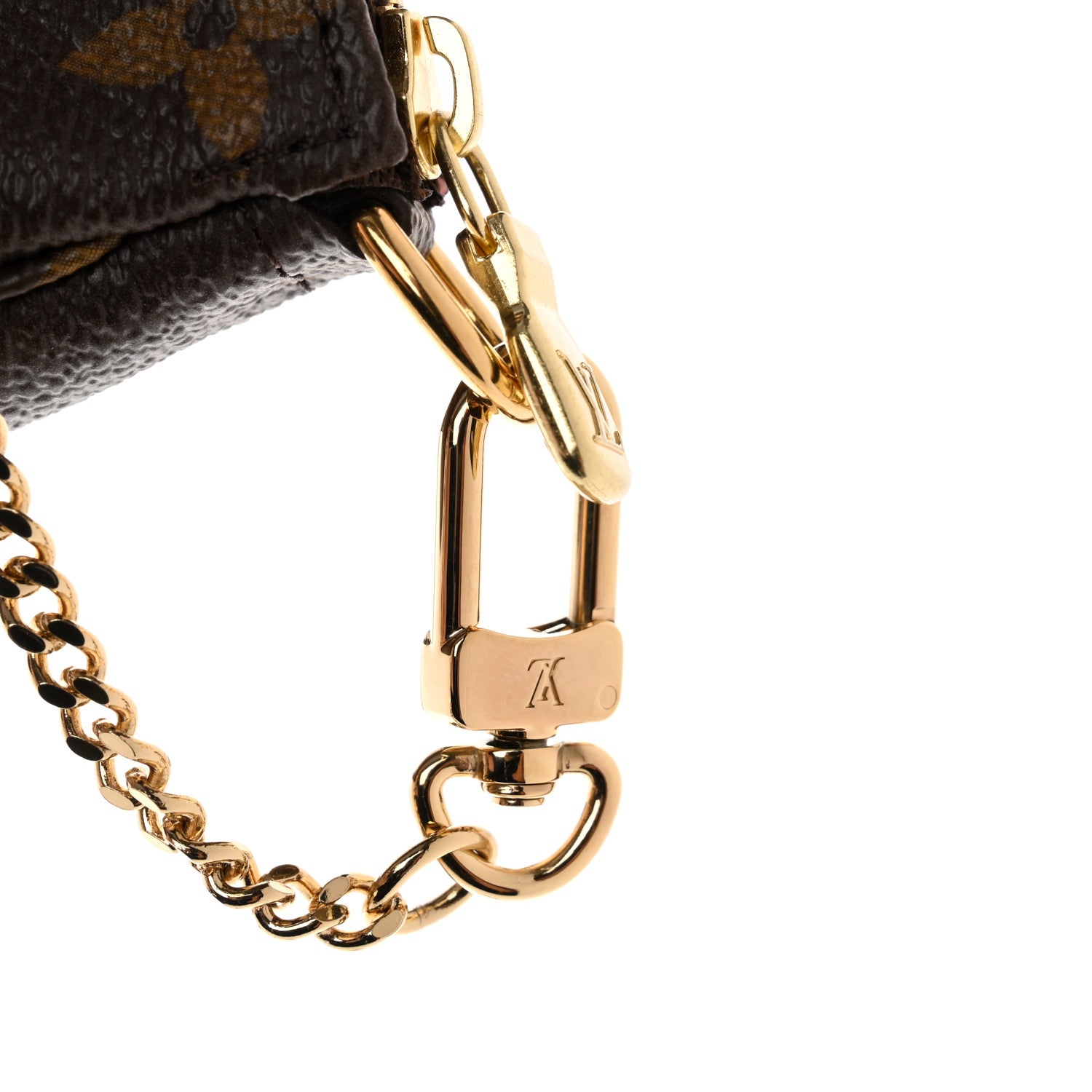 Louis Vuitton Monogram 2022 Christmas Animation Paris Mini Pochette Accessories Pink 7 of 8
