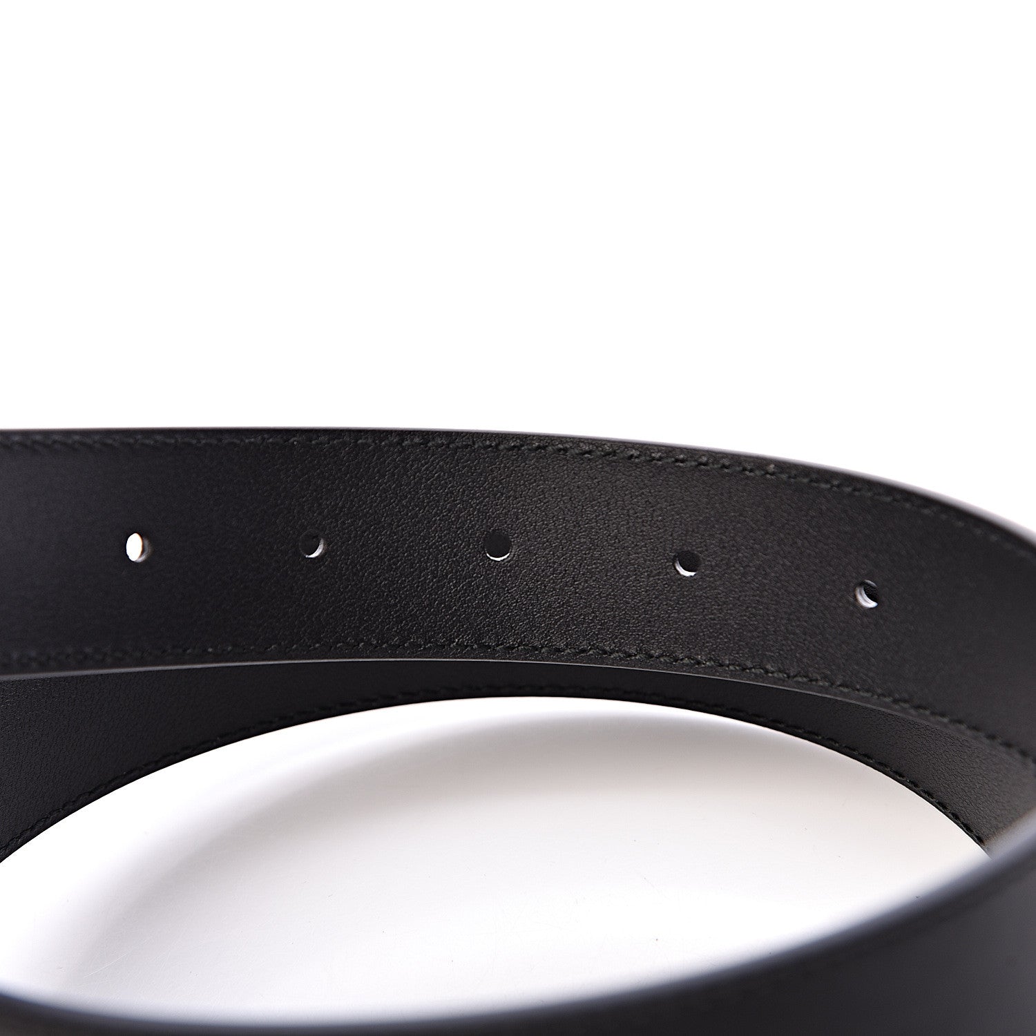 Gucci Calfskin Double G 30mm Belt 85 34 Black 5 of 6