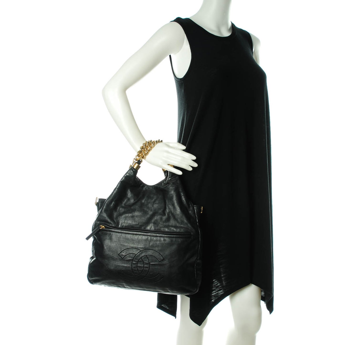Calfskin Medium Rodeo Drive Tote Black