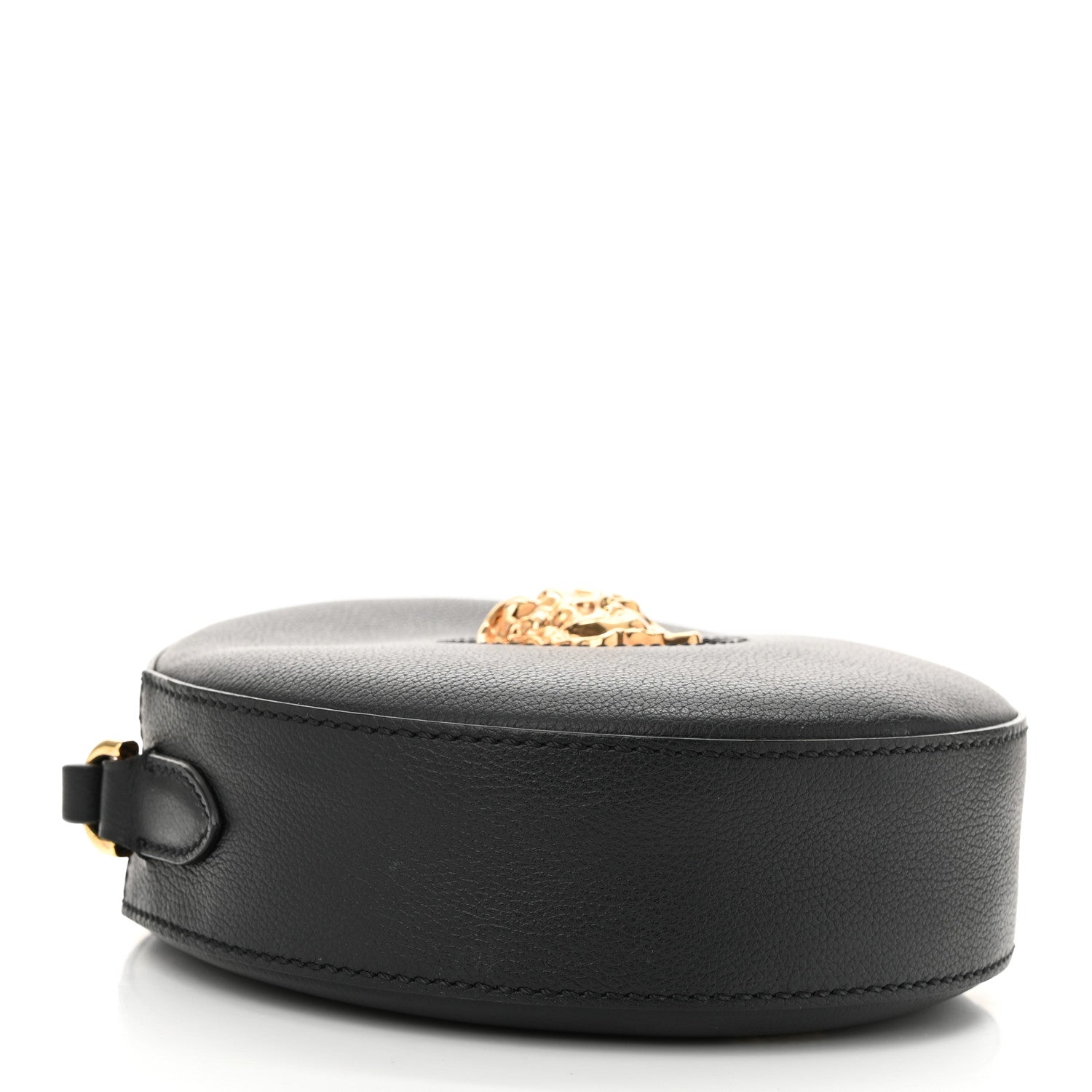 Versace Calfskin La Medusa Round Camera Bag Black 4 of 9