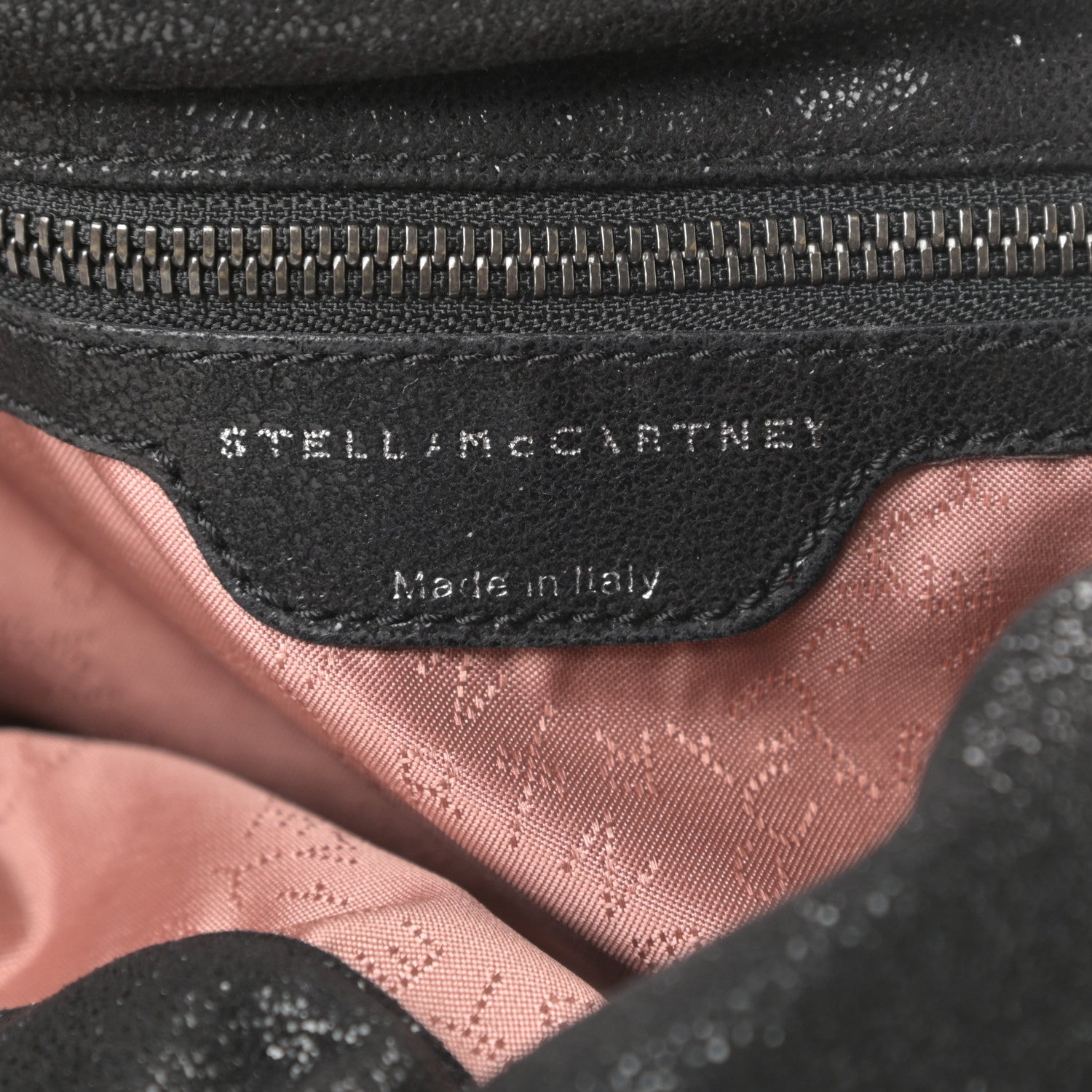 Stella McCartney Shaggy Deer Falabella Fold Over Tote Black 9 of 11