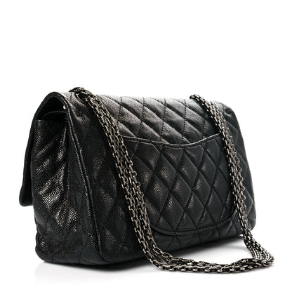 Chanel Caviar Quilted 2.55 Reissue 226 Flap Black 3 of 15