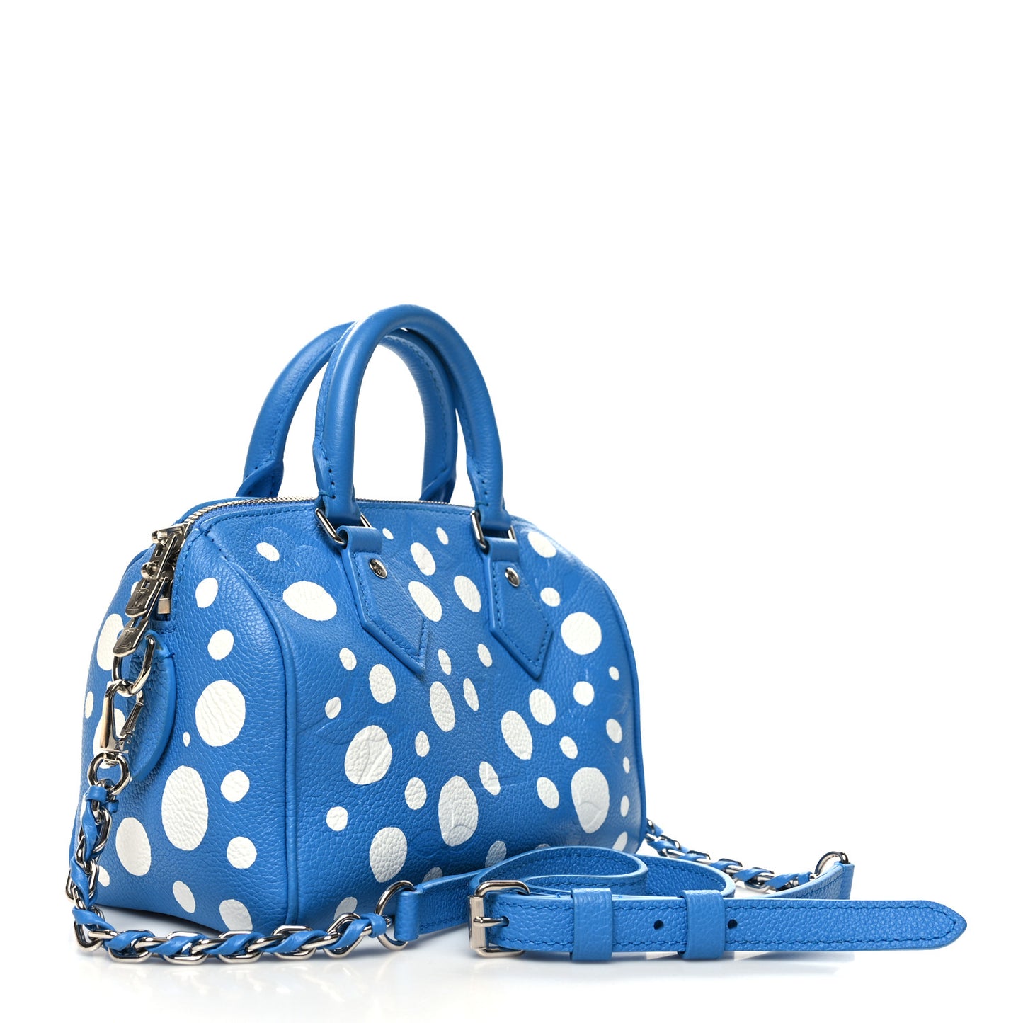LV X YK Empreinte Speedy Bandouliere 20 Blue White