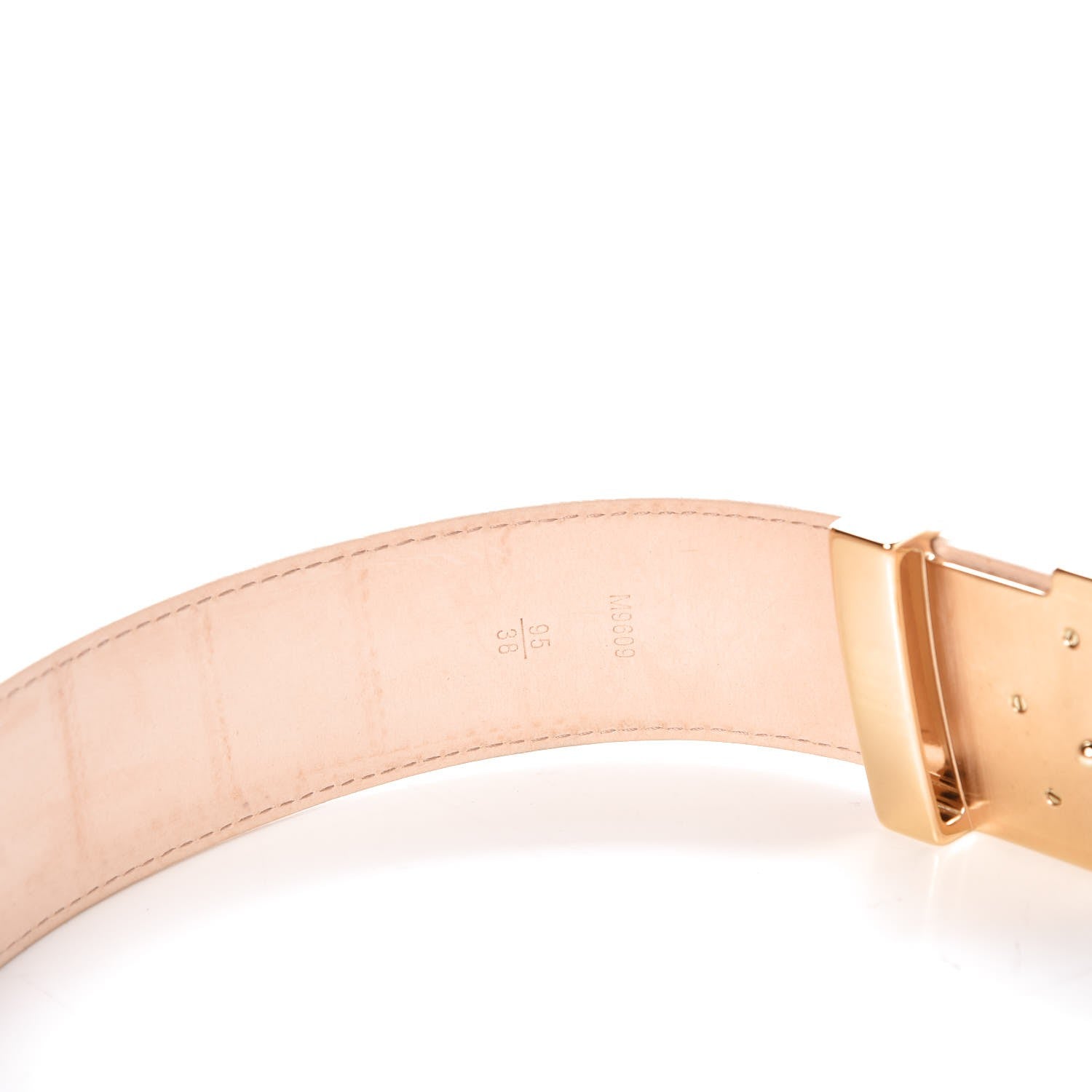 Louis Vuitton Damier Azur LV Initiales Belt 95 38 10 of 12
