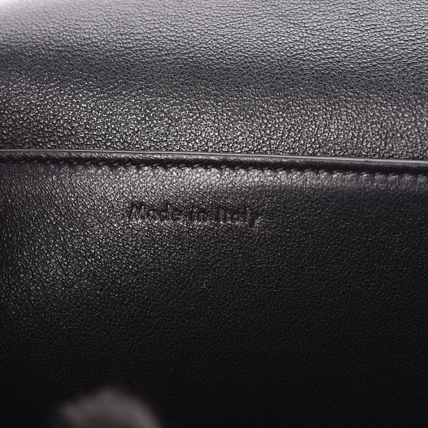 Suede Calfskin Medium Frame Shoulder Bag Black