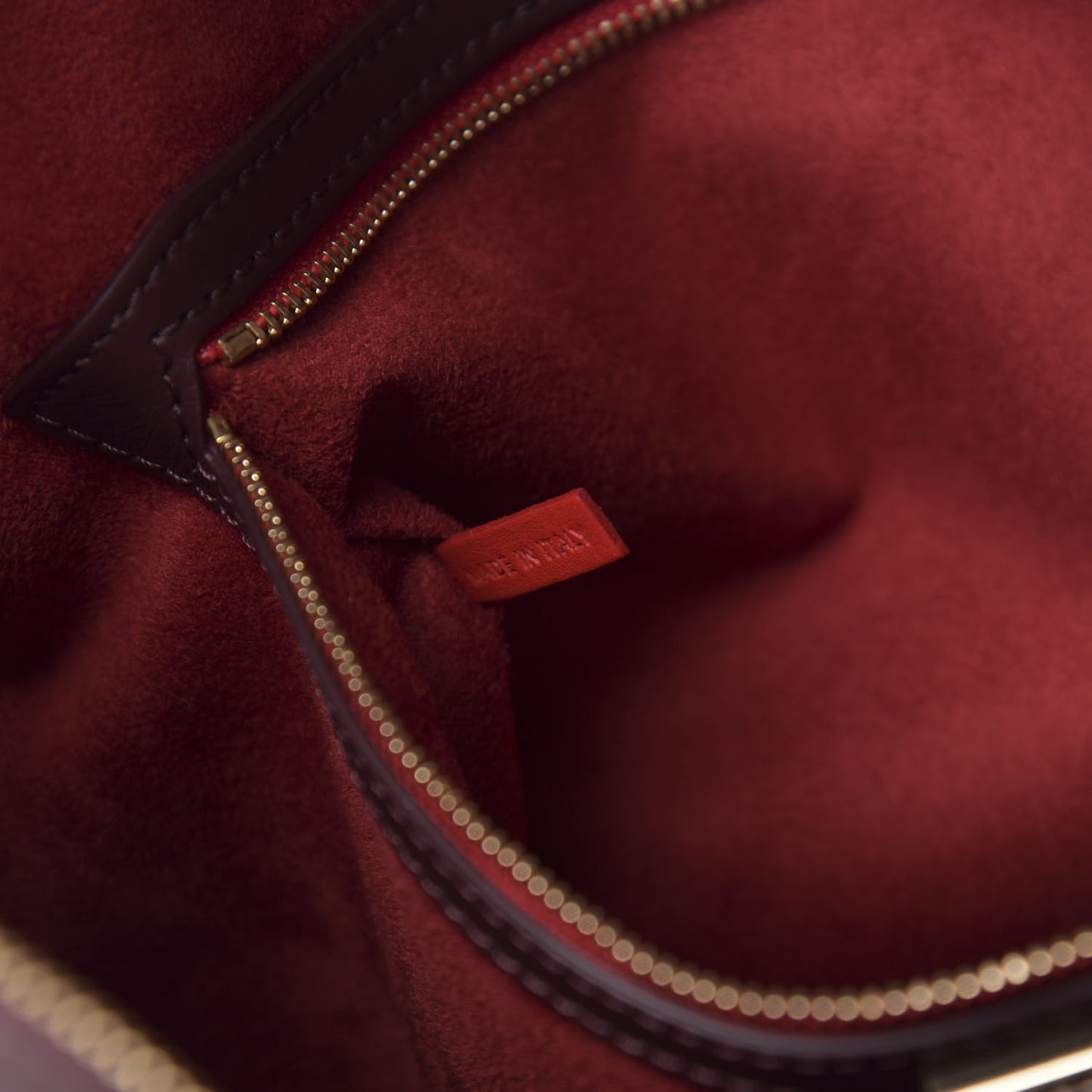 Empire Calf Spikes Fringe Eloise Hobo Bordeaux