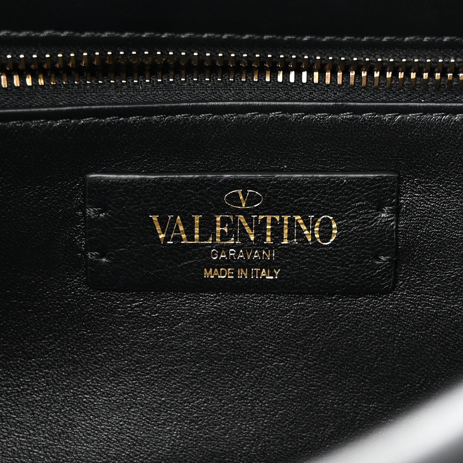 Valentino Garavani Nappa Large Roman Stud Shoulder Bag Black 6 of 11