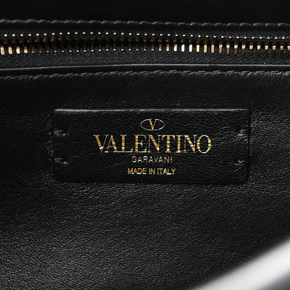 Valentino Garavani Nappa Large Roman Stud Shoulder Bag Black 6 of 11