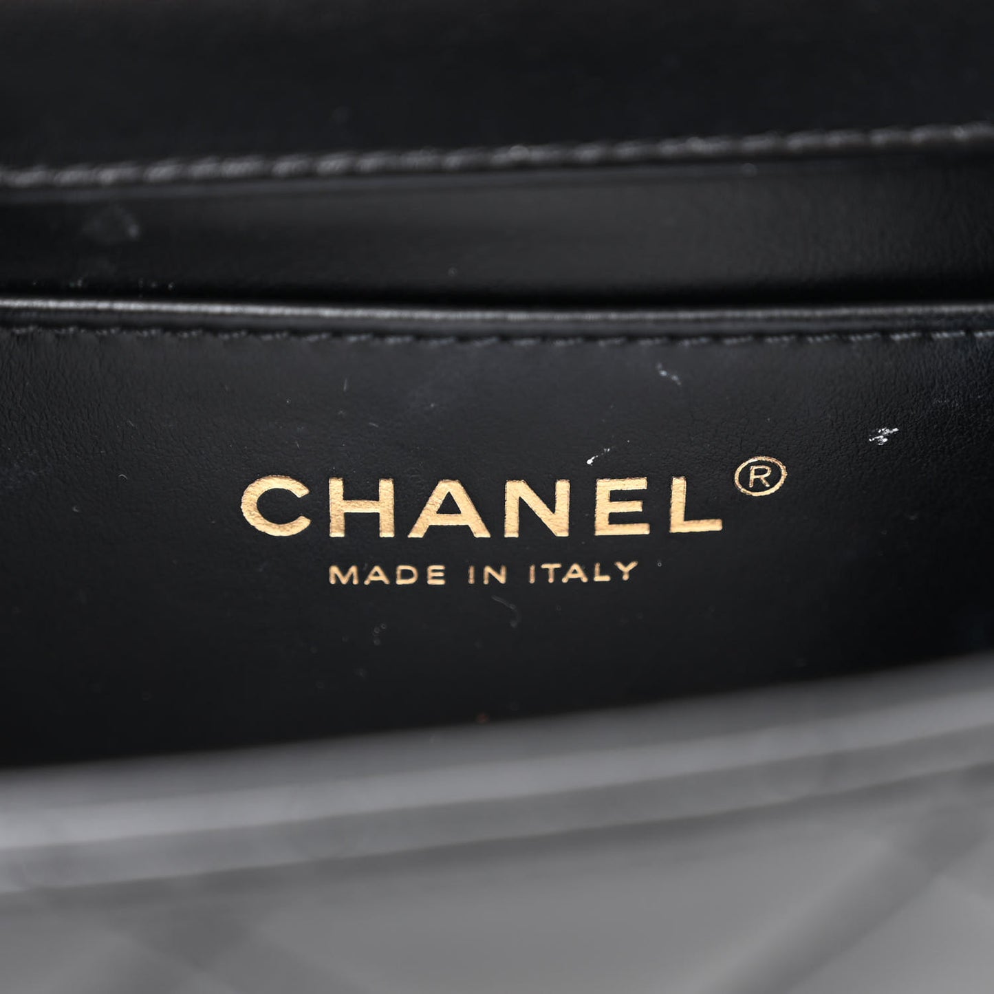 Calfskin Quilted Mini Perfect Fit Flap Black