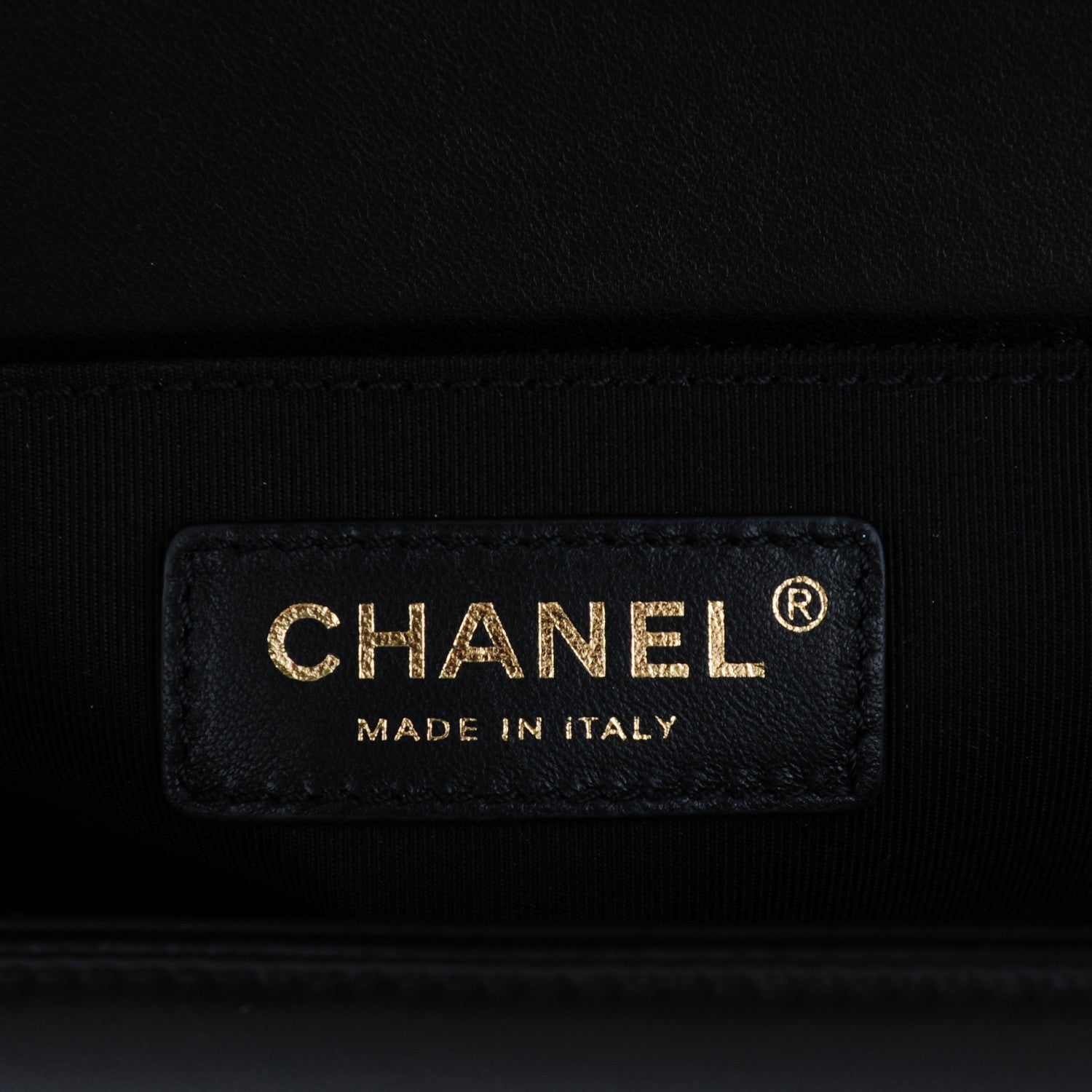 Chanel Lambskin Quilted Medium Boy Flap Black 6 of 7