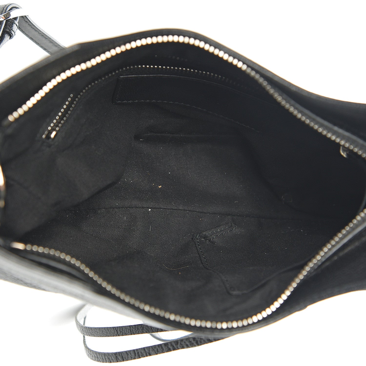 Balenciaga Chevre Silver Metallic Edge Hardware Hip Black 4 of 9