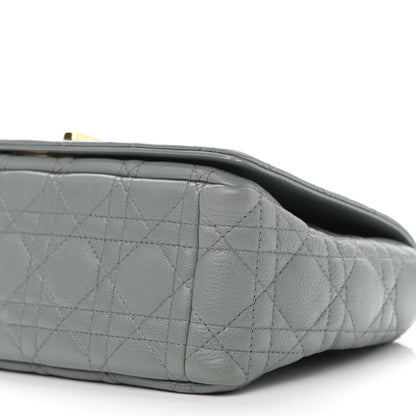 Christian Dior Lambskin Cannage Medium Caro Bag Grey 10 of 10