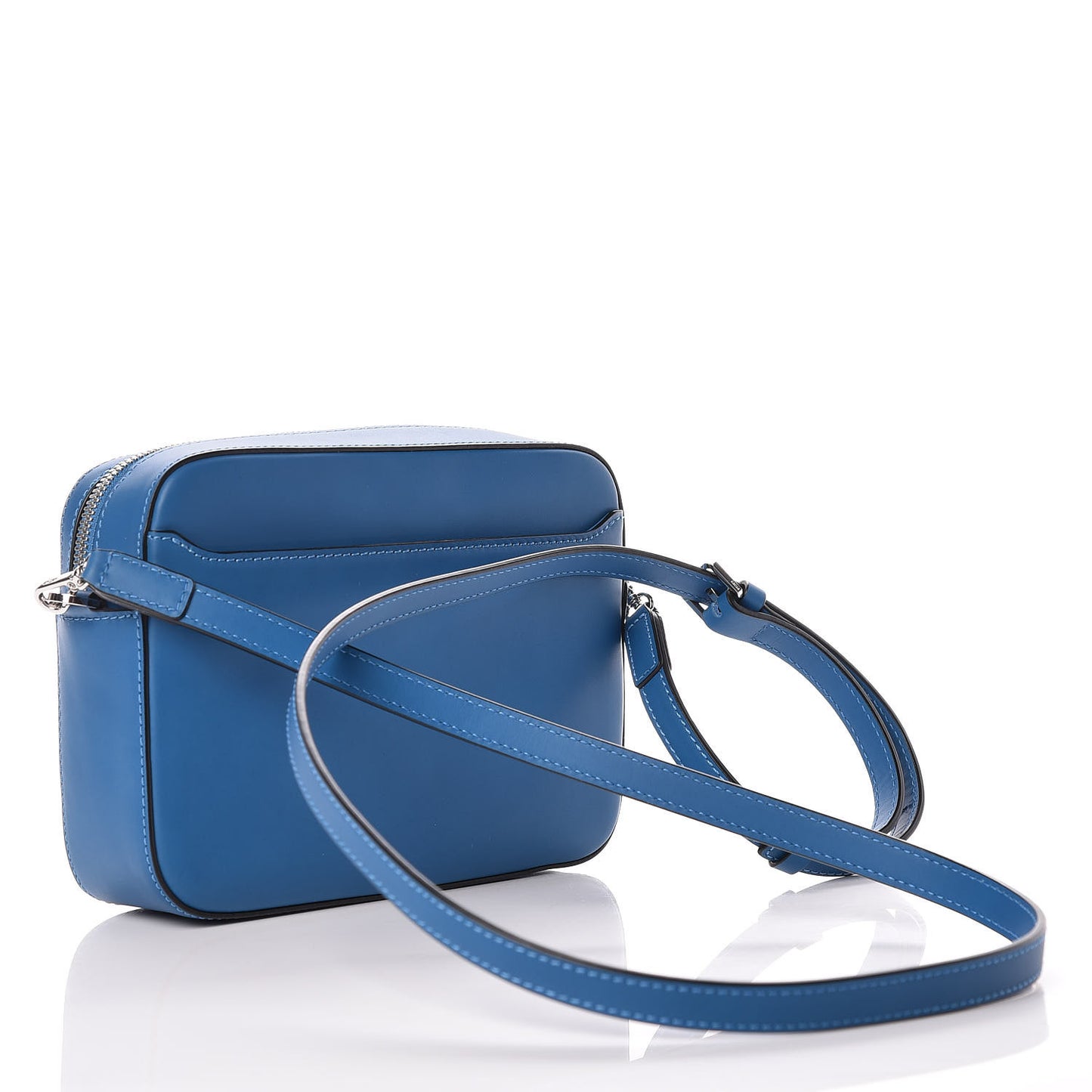 Calfskin Repro Crossbody Bag Blue