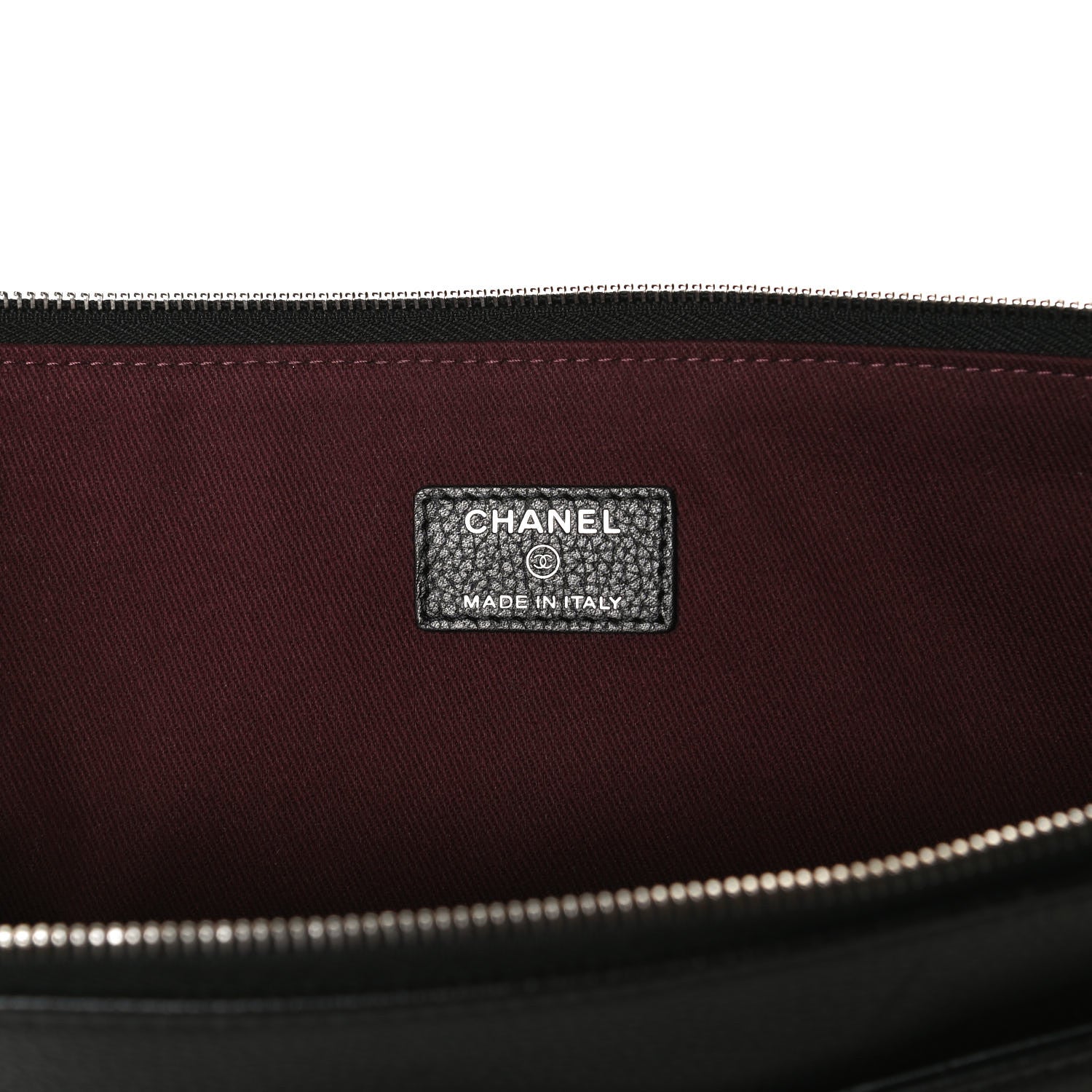 Chanel Grained Calfskin Large Neo Executive Cosmetic Case Black 5 of 12