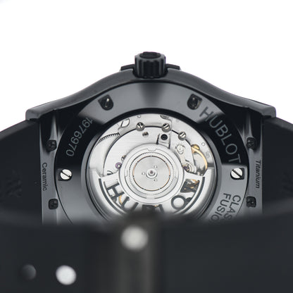 Hublot Ceramic Carbon 42mm Classic Fusion Black Magic Automatic Watch Black 542.CM.1771.RX 4 of 5