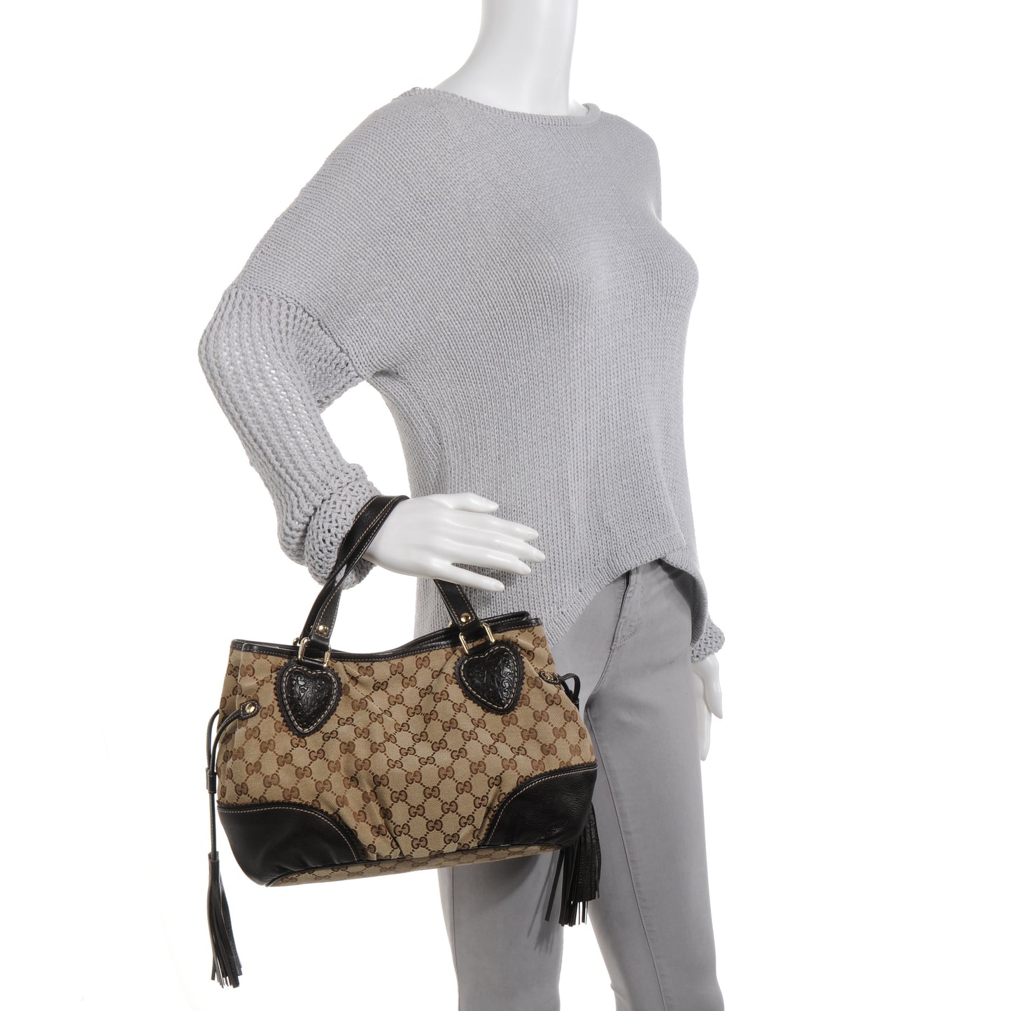 Monogram Small Tribeca Bag Brown