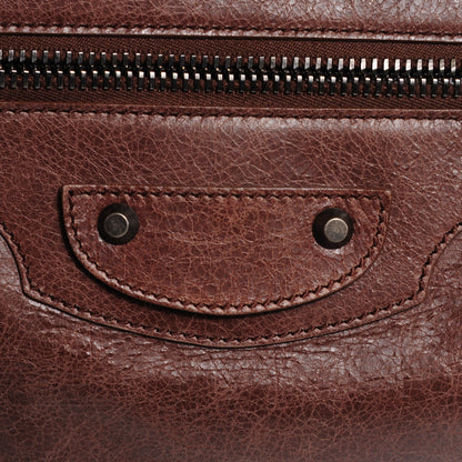 Balenciaga Agneau Day Messenger Castagna 8 of 12