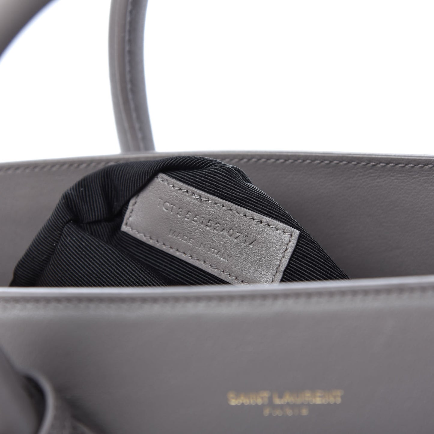 Calfskin Small Sac De Jour Fog