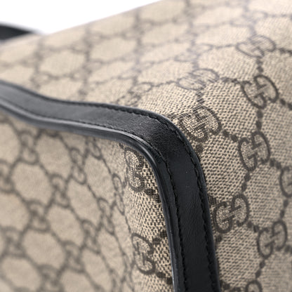 Gucci GG Supreme Monogram Medium Padlock Tote Black 8 of 19