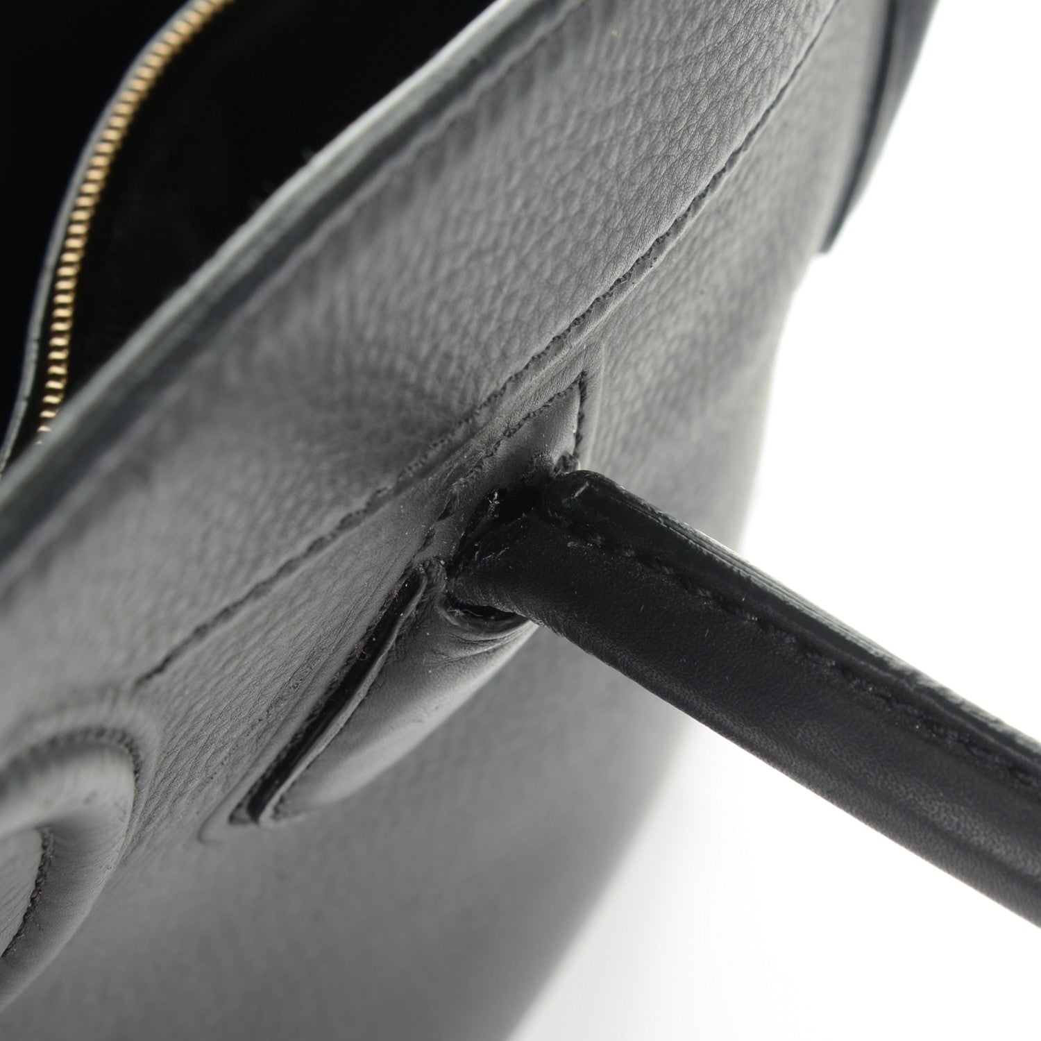 Celine Supple Calfskin Medium Phantom Luggage Black 10 of 12
