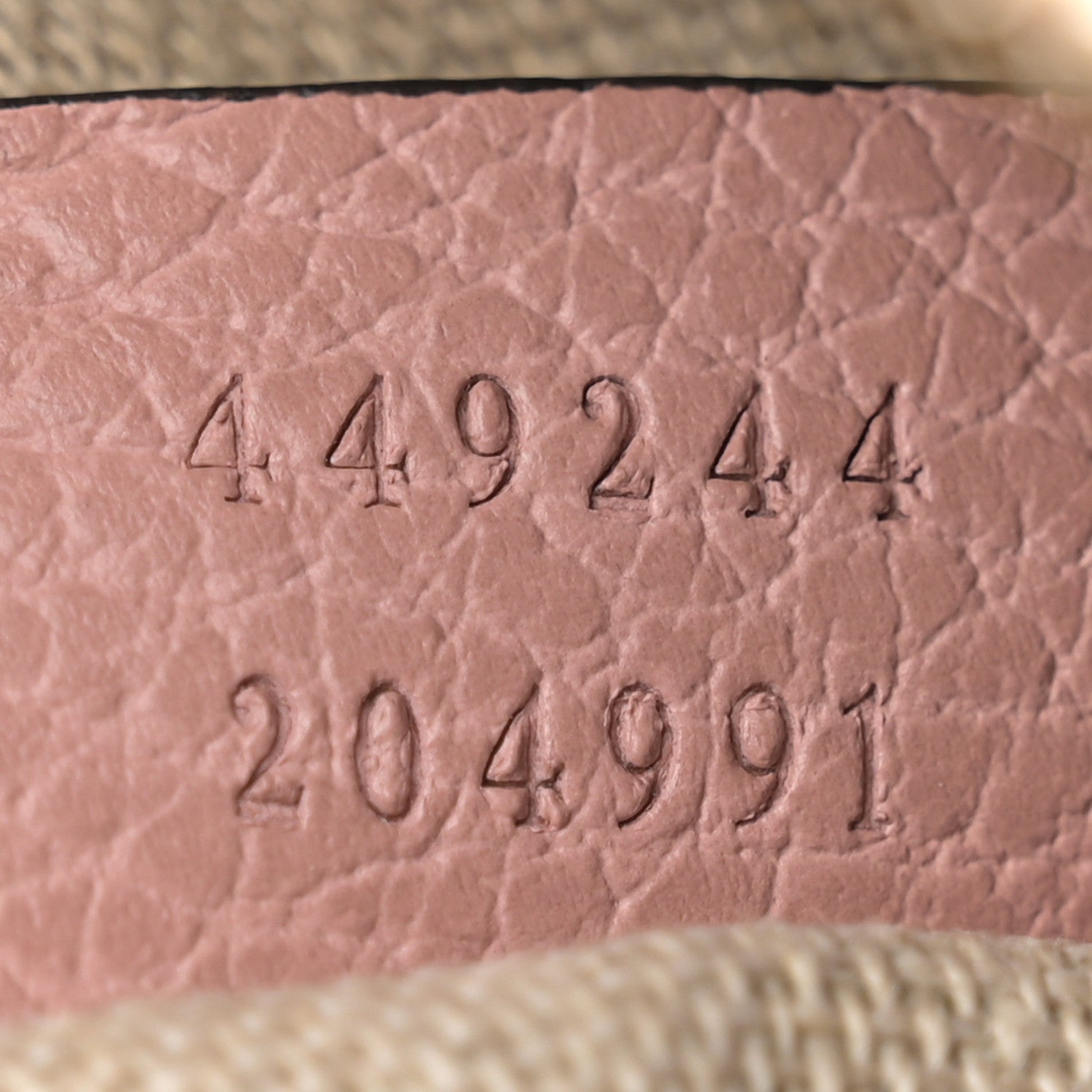Gucci GG Monogram Large Margaux Hobo Beige Soft Pink 7 of 16