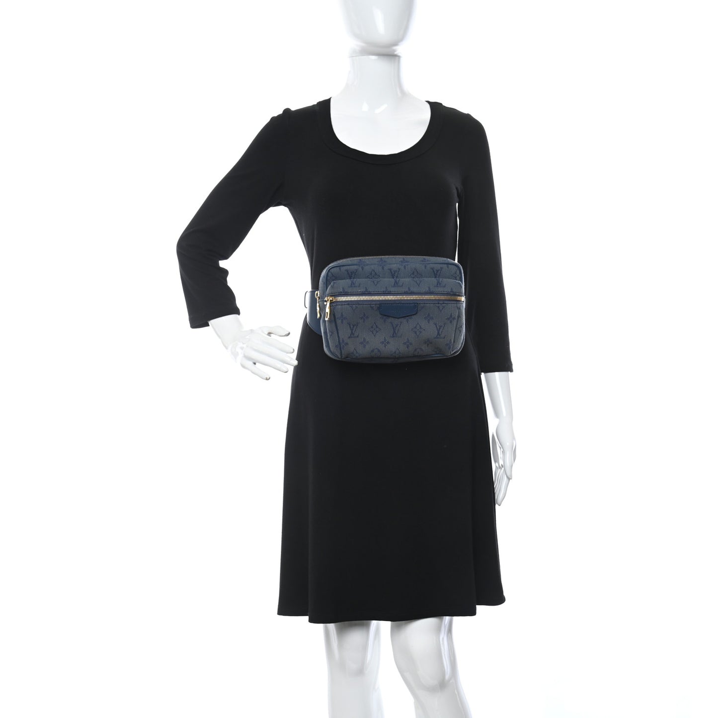 Denim Monogram Outdoor Bumbag Navy