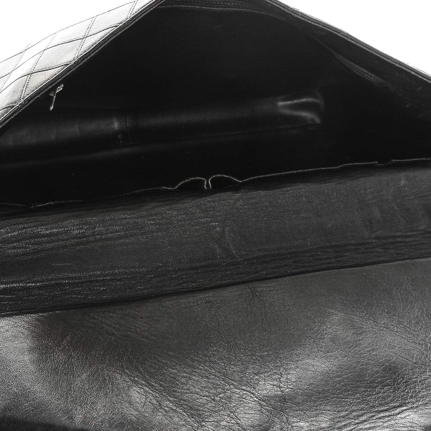 Lambskin Briefcase Bag Black