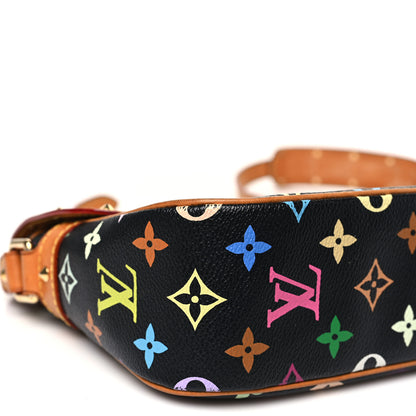 Louis Vuitton Monogram Multicolor Sologne Black 8 of 12