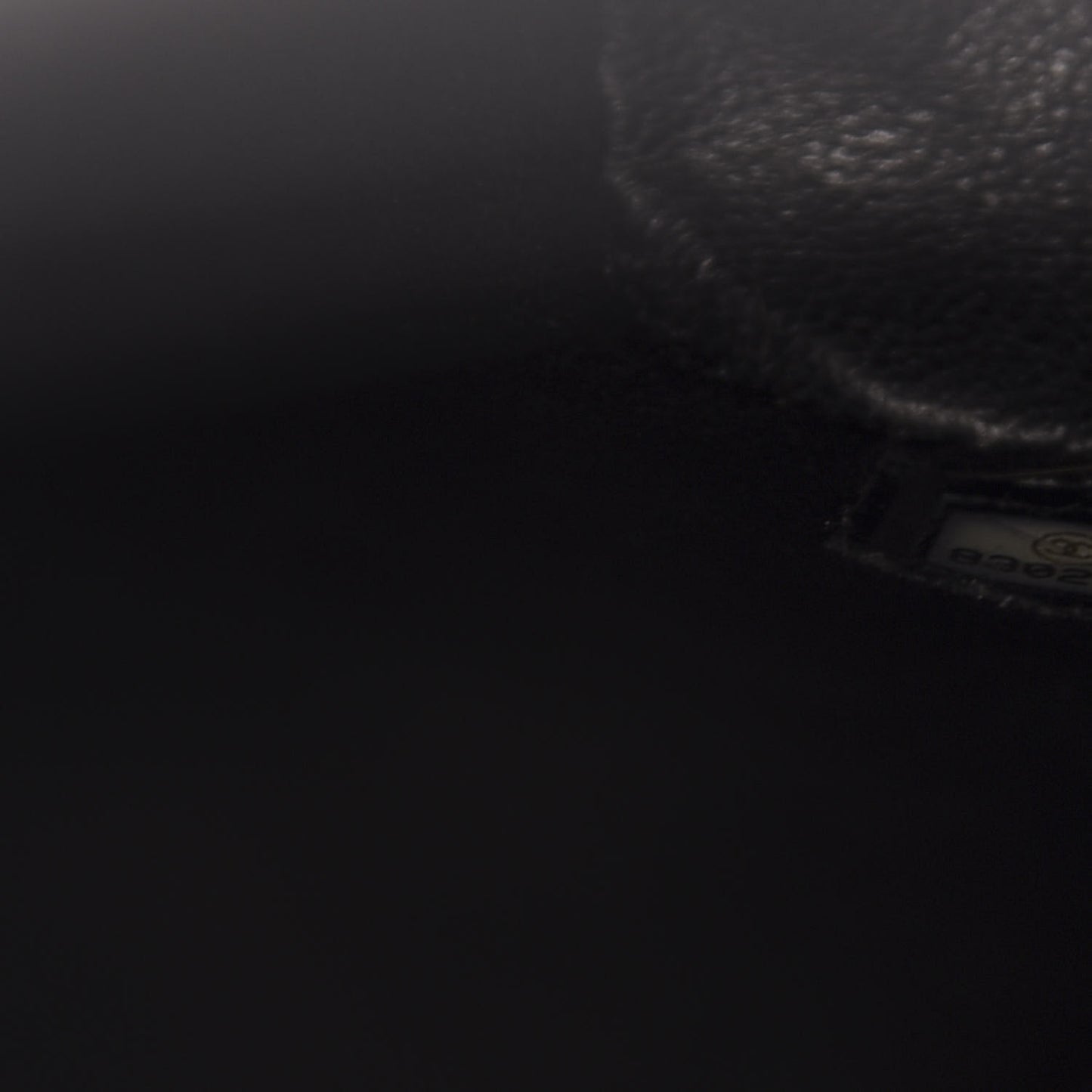 Caviar Quilted Medallion Tote Black