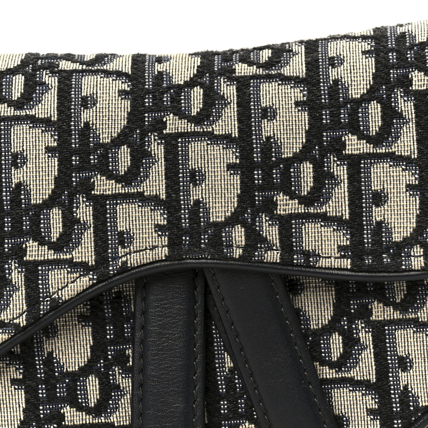 Oblique Mini Saddle Bag Blue