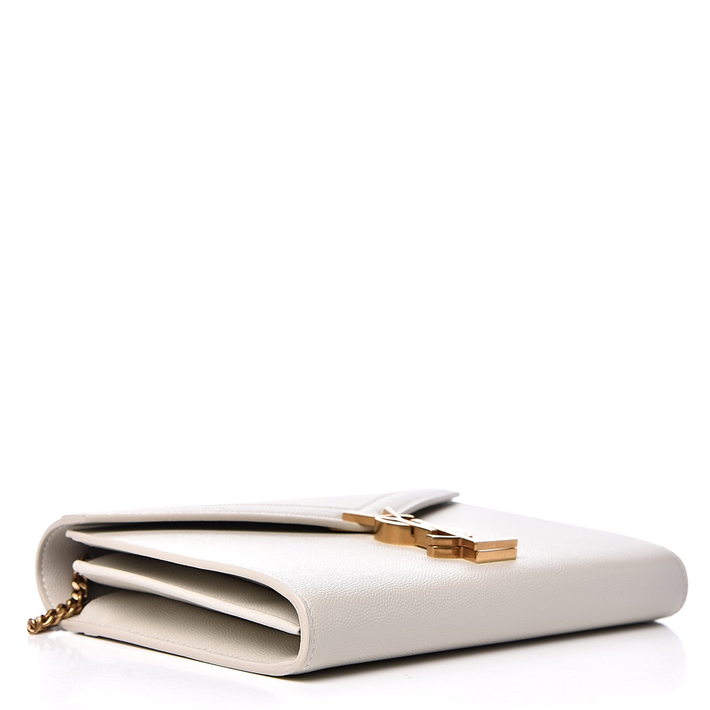 Grain De Poudre Monogram Cassandra Chain Wallet Crema Soft Rouge Legion