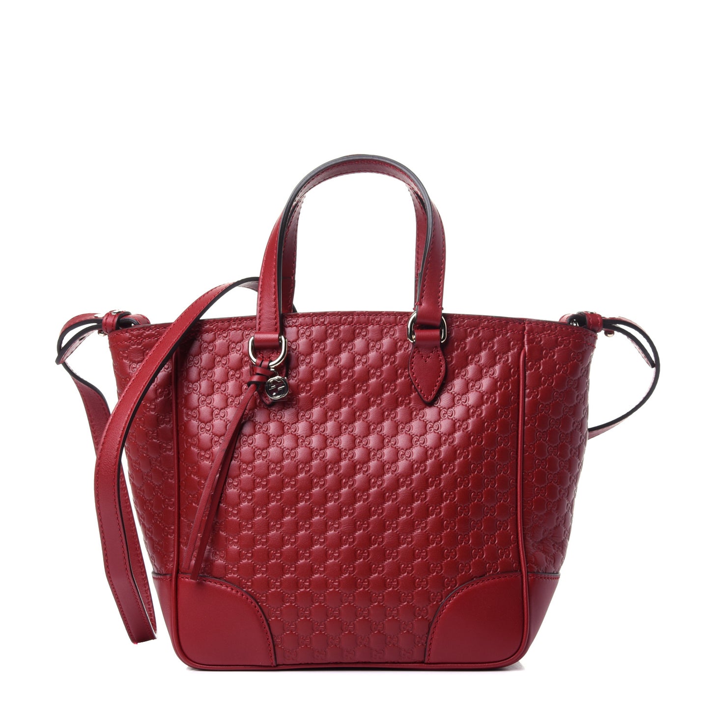 Microguccissima Small Bree Tote Red