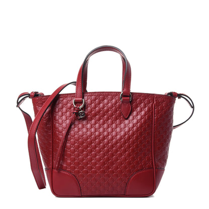Gucci Microguccissima Small Bree Tote Red 1 of 11