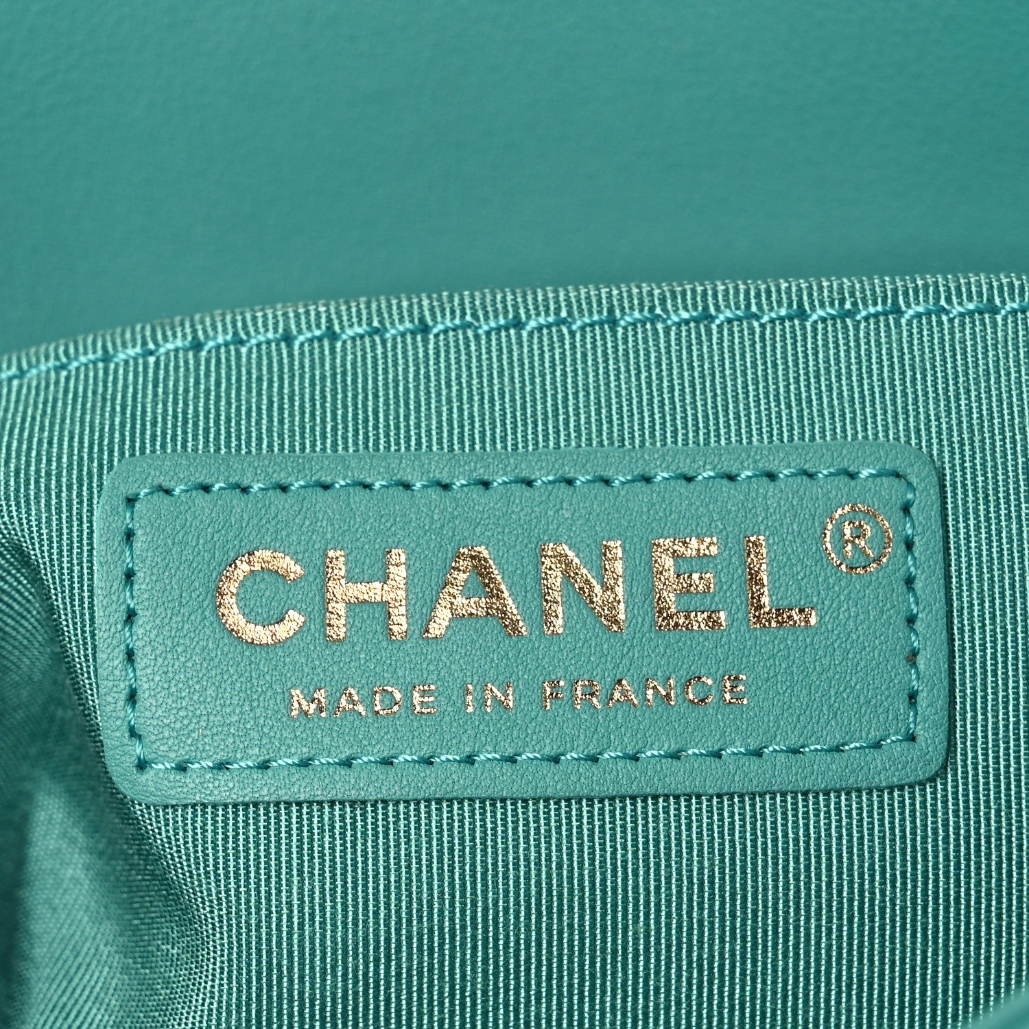 Chanel Lambskin Quilted Small Boy Flap Dark Turquoise 6 of 11