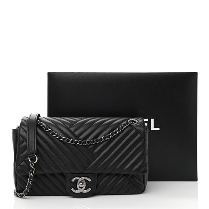 Chanel Lambskin Small CC Crossing Flap Black 11 of 11