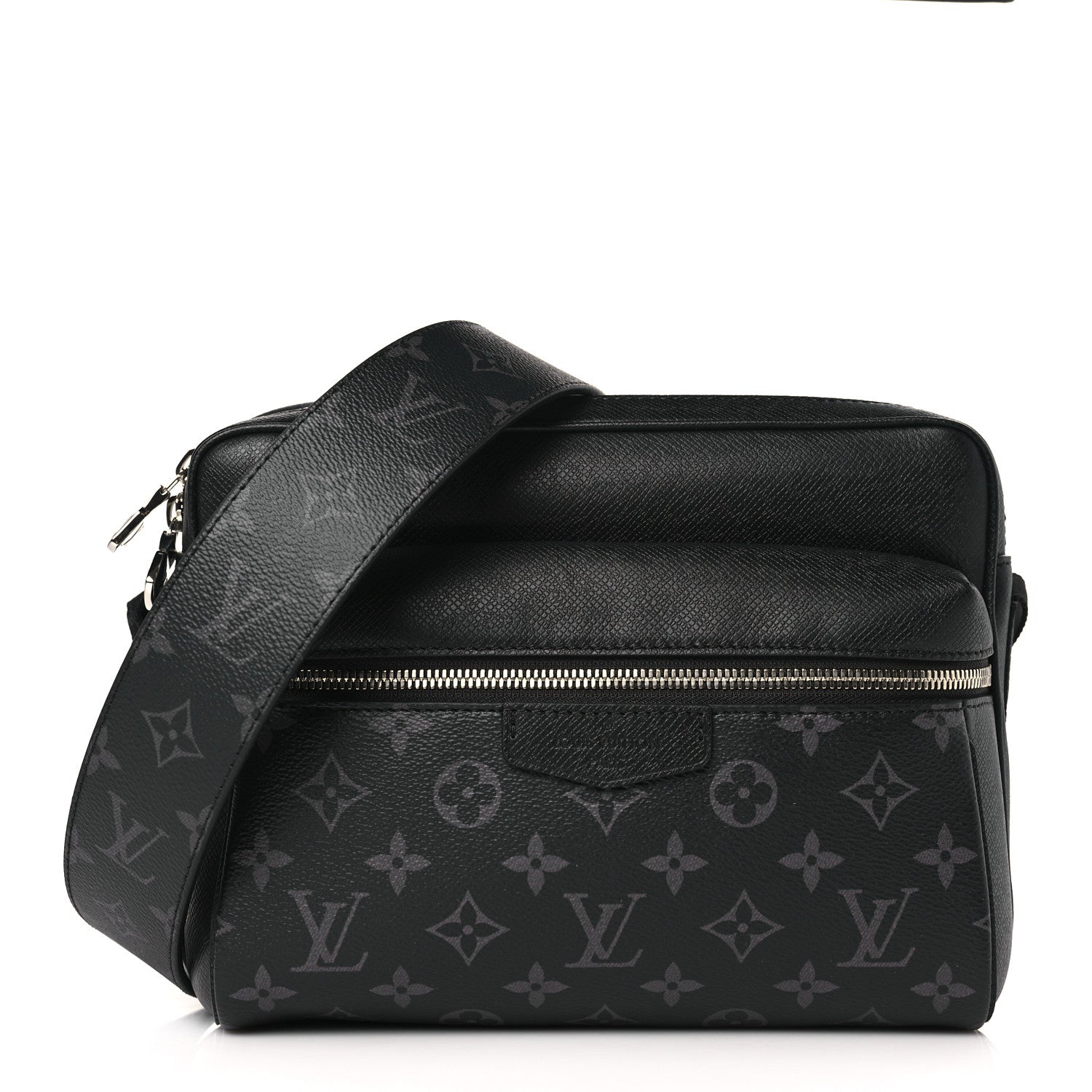 Louis Vuitton Taiga Monogram Eclipse Outdoor Messenger Black 1 of 9