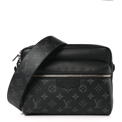 Louis Vuitton Taiga Monogram Eclipse Outdoor Messenger Black 1 of 9