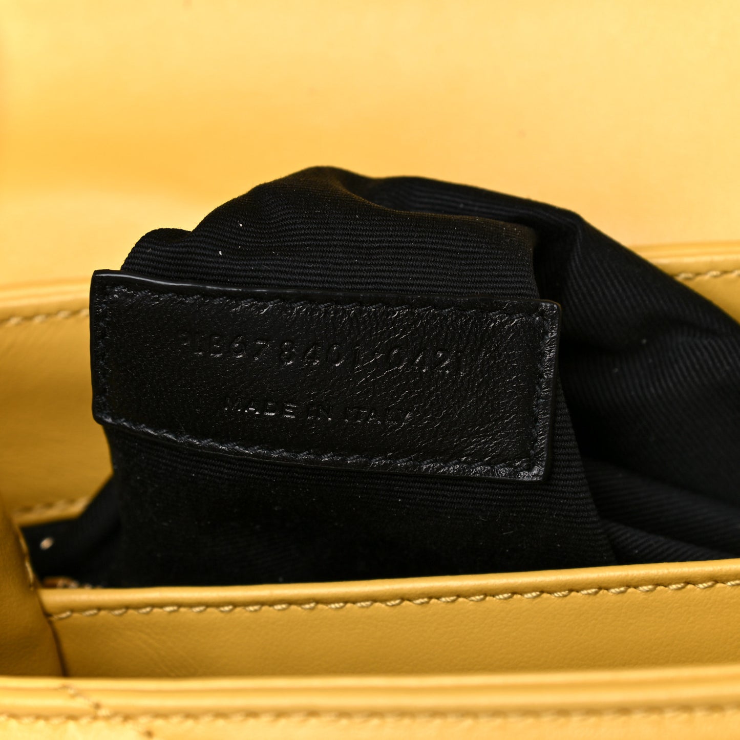 Calfskin Y Quilted Monogram Toy Loulou Crossbody Bag Sunflower