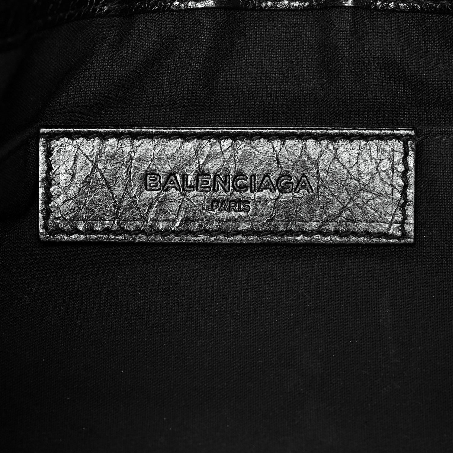 Balenciaga Agneau Arena Classic Hardware Large Clip Black 7 of 8