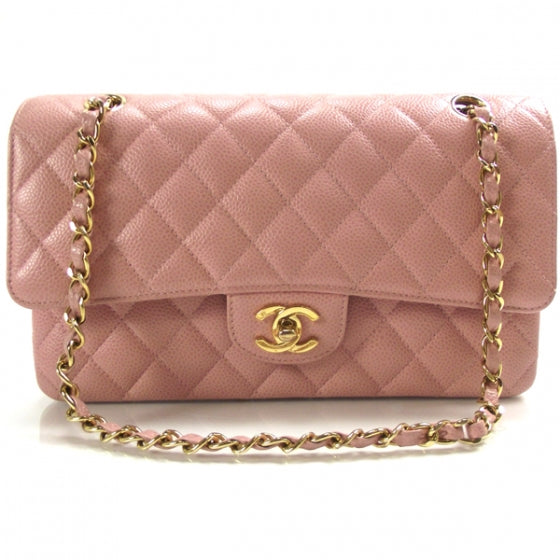 Chanel Caviar Medium Double Flap Pink 1 of 11