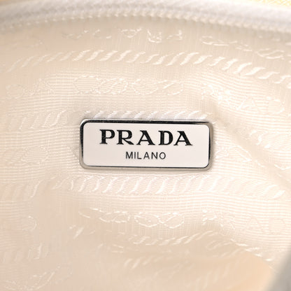 Prada Tessuto Nylon Mini Re-Edition 2000 Bag White 7 of 23